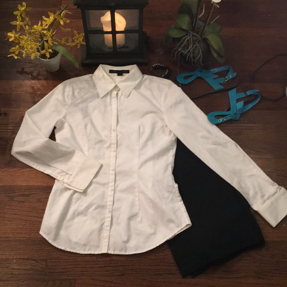 Express Design Studio White Top - image 1